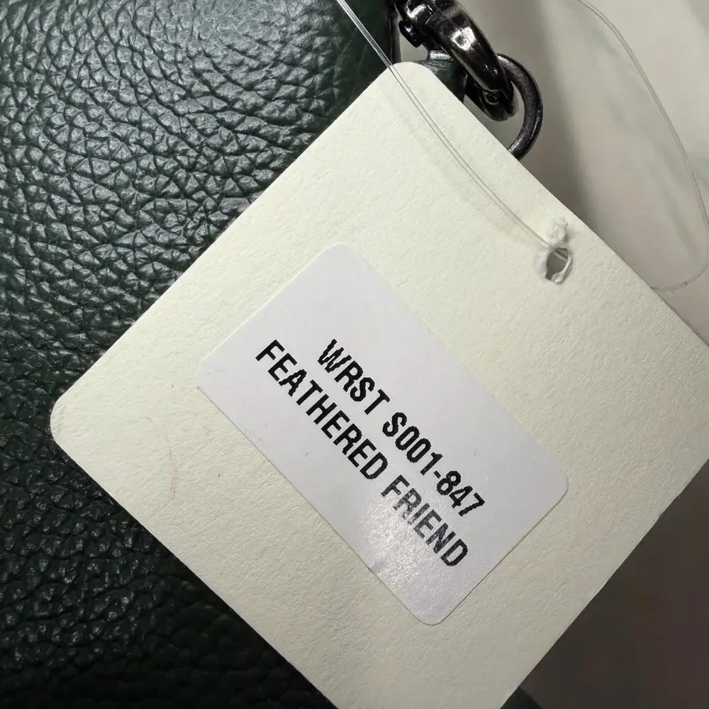 NWT Mary Frances Bag #S001 - 847 “Feathered Friend” Large Wristlet
